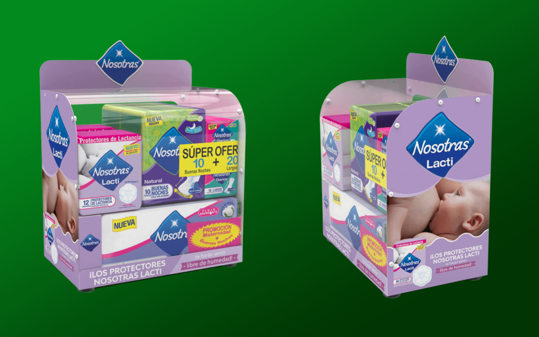 Counter Display Nosotras Lacti