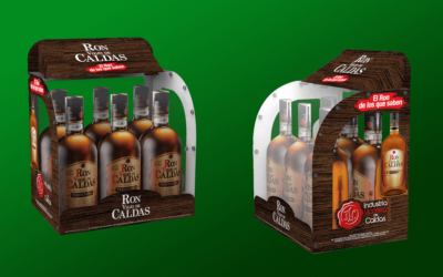 Counter Display Ron Viejo de Caldas