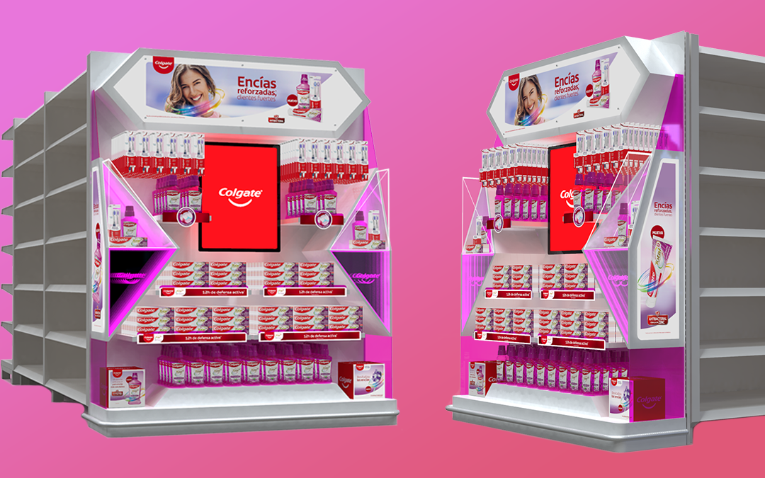 Mueble PDG Premium Oral Care Colgate