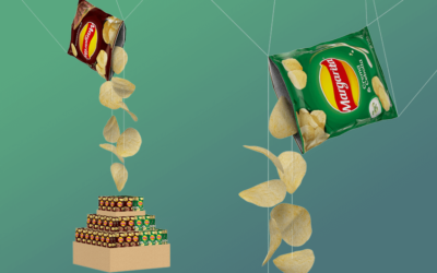 Móvil tipo gigantografía Papas Margarita