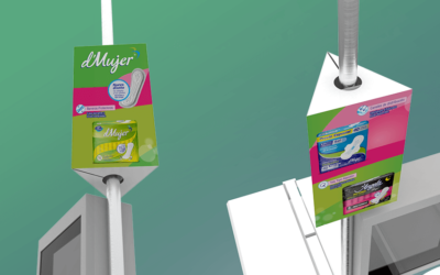 Tríptico D´mujer para cajas registradoras