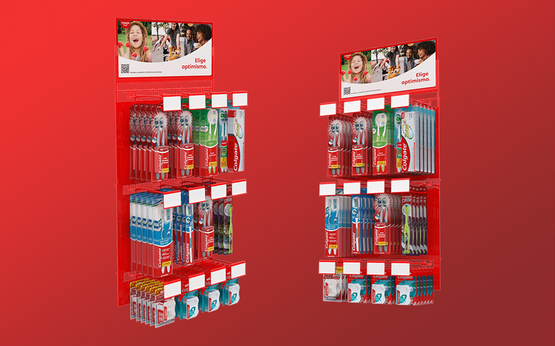 Rejilla de Alambre para Cepillos Colgate